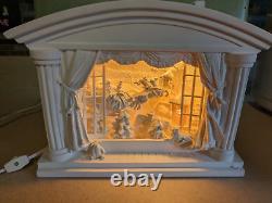 Department 56 Village Silhouette Treasures Dash Away All 78648 Lighted Scene