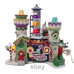 Department 56 Villages Yummy Gummy Gumdrop Factory 56771 North Pole Building