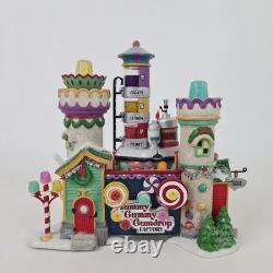 Department 56 Villages Yummy Gummy Gumdrop Factory 56771 North Pole Building