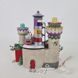 Department 56 Villages Yummy Gummy Gumdrop Factory 56771 North Pole Building
