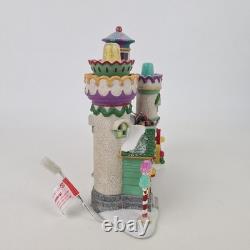 Department 56 Villages Yummy Gummy Gumdrop Factory 56771 North Pole Building