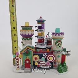 Department 56 Villages Yummy Gummy Gumdrop Factory 56771 North Pole Building