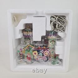 Department 56 Villages Yummy Gummy Gumdrop Factory 56771 North Pole Building