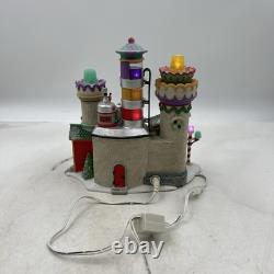 Department 56 Yummy Gummy Gum Drop Factory Snow Village North Pole Set