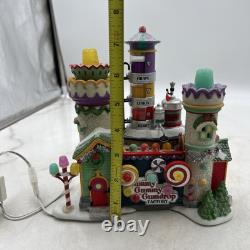 Department 56 Yummy Gummy Gum Drop Factory Snow Village North Pole Set