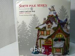 Department 56 Zenbolt's Handyman Shop #808926 -North Pole -Retired 2011