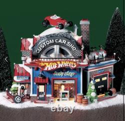 Department 56Hot Wheel's Custom Car ShopNorth Pole Series #56.56784 In Box