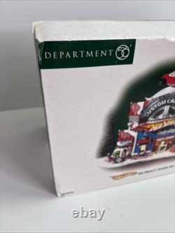 Department 56Hot Wheel's Custom Car ShopNorth Pole Series #56.56784 In Box