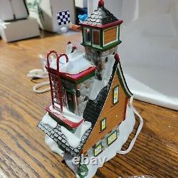Department Dept 56 BOB'S SLED THRILL RIDE North Pole Series Village House Light