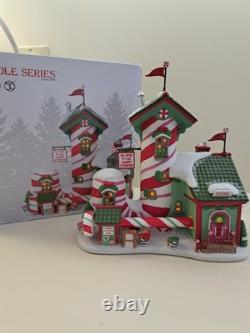 Dept 55 North Pole Candy Striper #6000613 (COMPLETE) North Pole NEVER USED