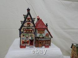 Dept 56 1992 North Pole Village 10 pieces