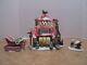 Dept. 56 2006 North Pole Santa's Sleigh Maker & Santa's New Sleigh Design