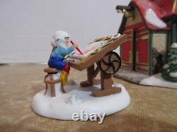 Dept. 56 2006 North Pole Santa's Sleigh Maker & Santa's New Sleigh Design