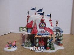 Dept. 56 2006 North Pole Snow Bank#56.56957 & Breaking The Bank Complete