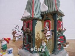 Dept. 56 2008 North Pole The Reindeer Stables Dasher & Dancer +Dasher & Dancer