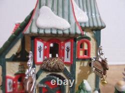 Dept. 56 2008 North Pole The Reindeer Stables Dasher & Dancer +Dasher & Dancer