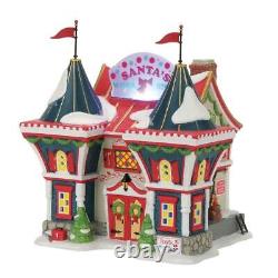 Dept 56 2017 SANTA'S NORTH POLE WORKSHOP #4056663 NRFB Village off-season santa