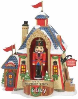 Dept 56 2022 NORTH POLE NUTCRACKER FACTORY #6007611 NRFB 2021 Retired