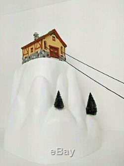 Dept 56 52511 Animated Gondola Snow Ski Lift Cable Car Christmas Village Works