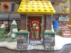 Dept 56 56735 Lego Building Creation Station Store North Pole Christmas Village
