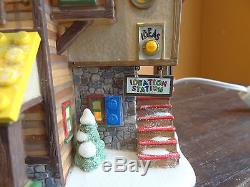 Dept 56 56735 Lego Building Creation Station Store North Pole Christmas Village