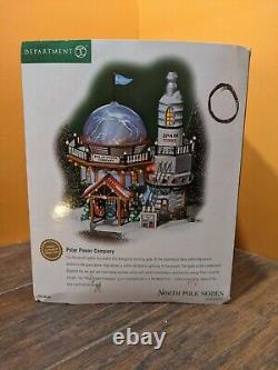 Dept 56 56749 Polar Power Company Spark Electric Christmas North Pole Village