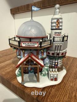 Dept 56 56749 Polar Power Company Spark Electric Christmas North Pole Village