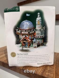 Dept 56 56749 Polar Power Company Spark Electric Christmas North Pole Village