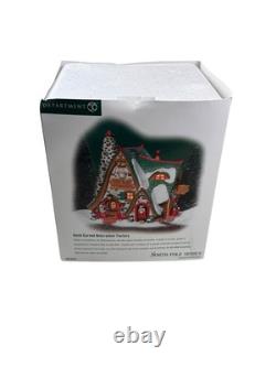 Dept 56 56753 Hand Carved Nutcracker Factory Shop North Pole Christmas Village