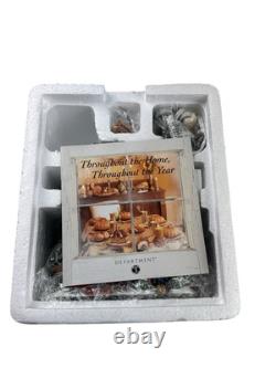 Dept 56 56753 Hand Carved Nutcracker Factory Shop North Pole Christmas Village