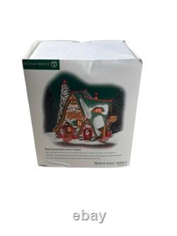 Dept 56 56753 Hand Carved Nutcracker Factory Shop North Pole Christmas Village