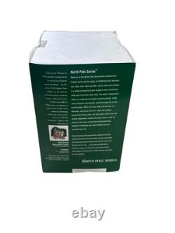 Dept 56 56753 Hand Carved Nutcracker Factory Shop North Pole Christmas Village