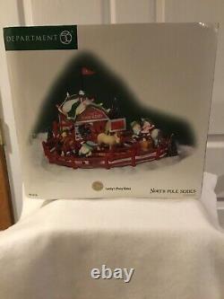 Dept 56 #56776 North Pole Series Lucky Pony Rides Limited Edition