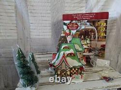 Dept 56 56778 Mrs Claus handmade Christmas stockings house village Xmas holiday
