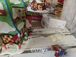 Dept 56 56778 Mrs Claus handmade Christmas stockings house village Xmas holiday