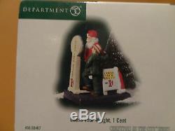 Dept 56 56793 Santa Tailor Cloth Store Shop Elf North Pole Christmas Village Lot