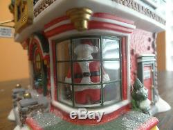 Dept 56 56793 Santa Tailor Cloth Store Shop Elf North Pole Christmas Village Lot