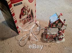 Dept 56 56952 Candy Cane Corner C Ed North Pole Factory Shop Christmas Village