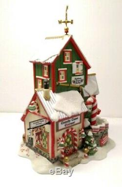 Dept 56 56952 Candy Cane Corner C Ed North Pole Factory Shop Christmas Village