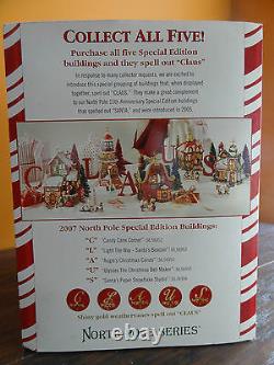 Dept 56 56952 Candy Cane Corner C Ed North Pole Factory Shop Christmas Village