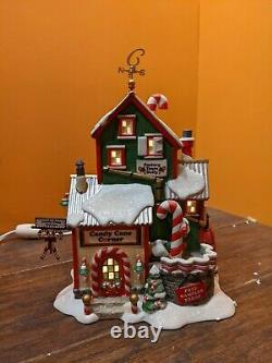 Dept 56 56952 Candy Cane Corner C Ed North Pole Factory Shop Christmas Village