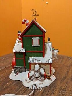 Dept 56 56952 Candy Cane Corner C Ed North Pole Factory Shop Christmas Village