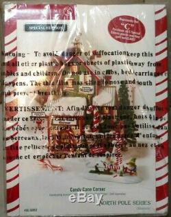 Dept 56 56952 Candy Cane Corner C Factory Shop Christmas VillageUNOPENED