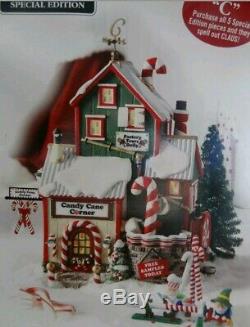 Dept 56 56952 Candy Cane Corner C Factory Shop Christmas VillageUNOPENED
