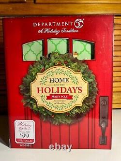 Dept 56 A Holliday Tradition North Pole Series Santa's Getaway