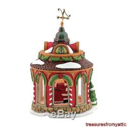 Dept 56 ANNIVERSARY GAZEBO NORTH POLE CHEERS TO 40 YEAR 4050966 NIB 2016 Village