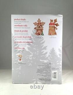 Dept 56 Animated GINGERBREAD COOKIE MILL 6007610 North Pole DEPARTMENT56 New D56