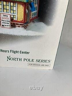 Dept 56 Around the World in 24 Hour Flight Center North Pole Christmas Village