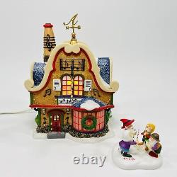 Dept 56 Augie's Christmas Carols North Pole Series 56954 With Accessory & Box