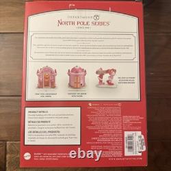 Dept 56 BARBIE GOWN BOUTIQUE SET OF 2 North Pole Village 6014682 BRAND NEW